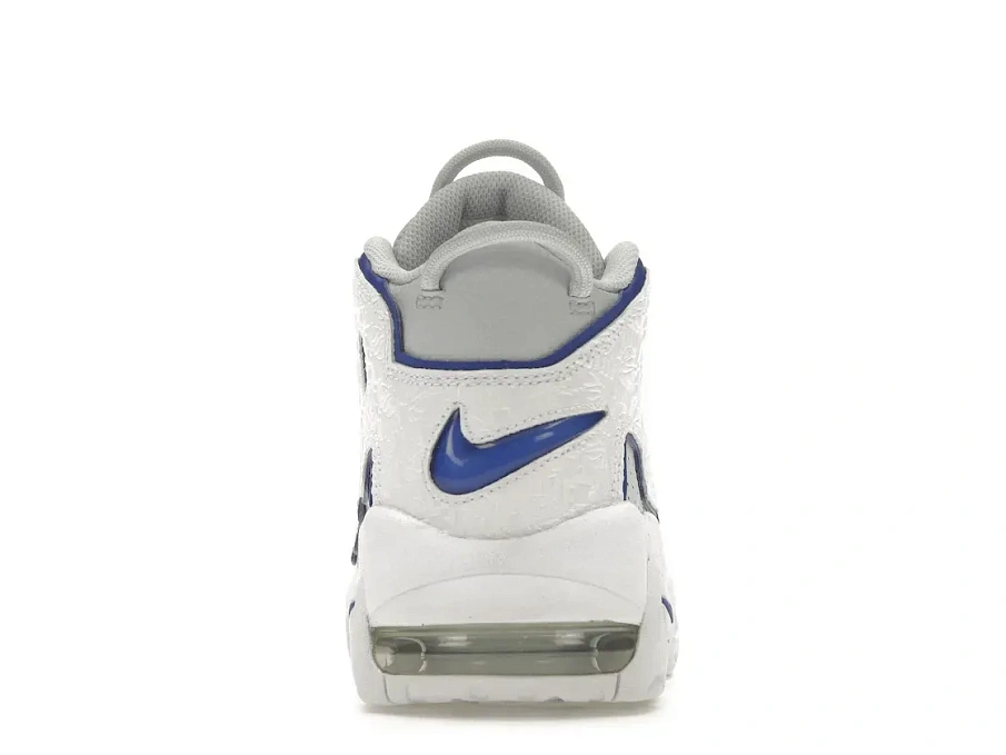 Фото № 4 с приближением к товару «‎Nike Air More Uptempo Embossed White Royal Blue»