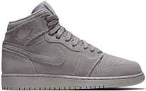Фото № 1 с приближением к товару «‎Jordan 1 Retro High Grey Suede »