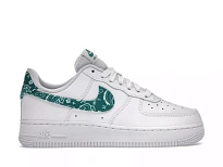 Фото № 1 с приближением к товару «‎Nike Air Force 1 Low '07 Essential White Green Paisley »