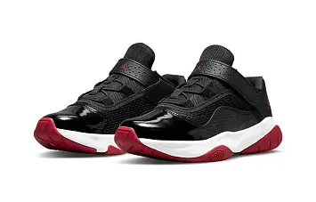 (BP)Air Jordan 11 CMFT Low BlackWhiteRed - 3