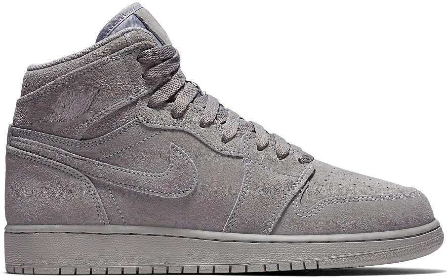 Фото № 1 с приближением к товару «‎Jordan 1 Retro High Grey Suede »