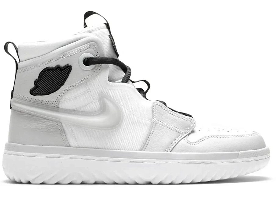 Фото № 1 с приближением к товару «‎Jordan 1 High React Grey Fog»