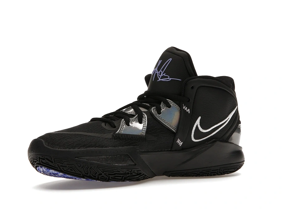 Фото № 3 с приближением к товару «‎Nike Kyrie Infinity Black Metallic Silver»
