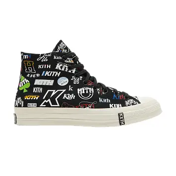Kith x Converse Chuck 70 High 10th Anniversary - Black - 1