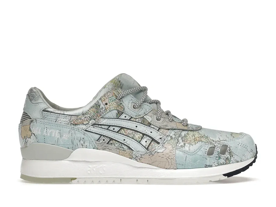 Фото № 1 с приближением к товару «‎ASICS Gel-Lyte III Atmos World Map»