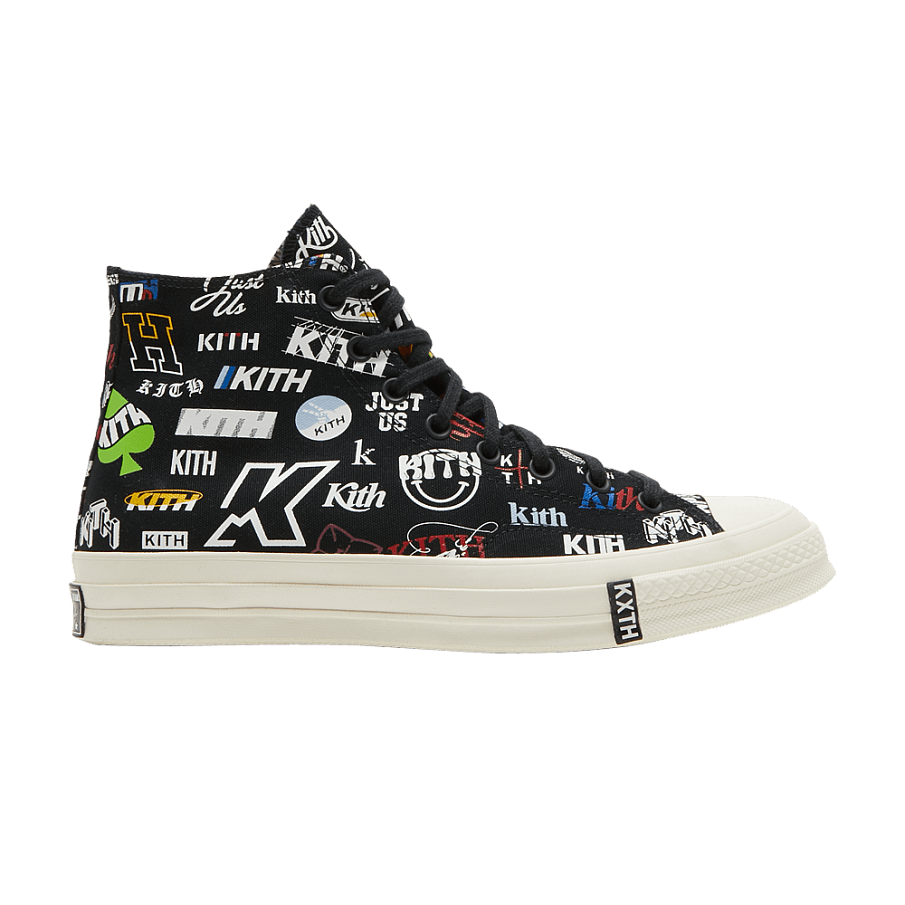 Фото № 1 с приближением к товару «‎Kith x Converse Chuck 70 High 10th Anniversary - Black»
