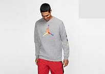 Фото № 1 с приближением к товару «‎Nike Air Jordan Dna Fleece Crew Carbon Heather»