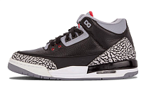 Фото № 1 с приближением к товару «‎Nike Air Jordan 3 Retro Black Cement 2018 (GS)»