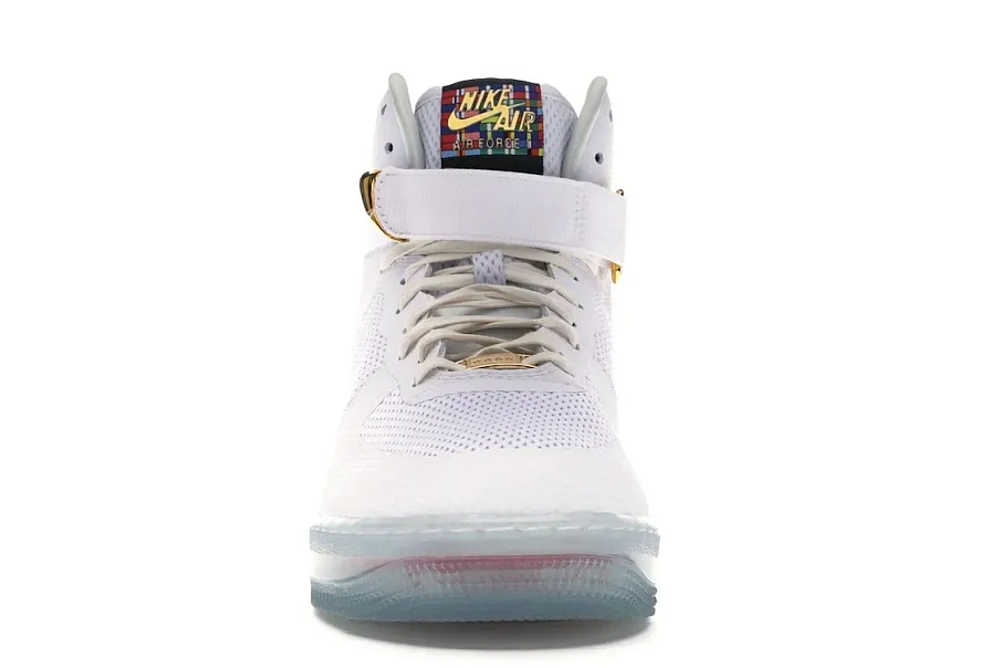 Фото № 2 с приближением к товару «‎Nike Air Force 1 CMFT Lux White»