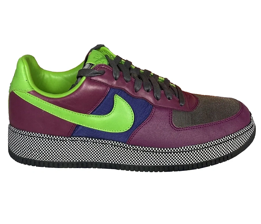 Фото № 1 с приближением к товару «‎Nike Air Force 1 Low Insideout Green Bean Grape»