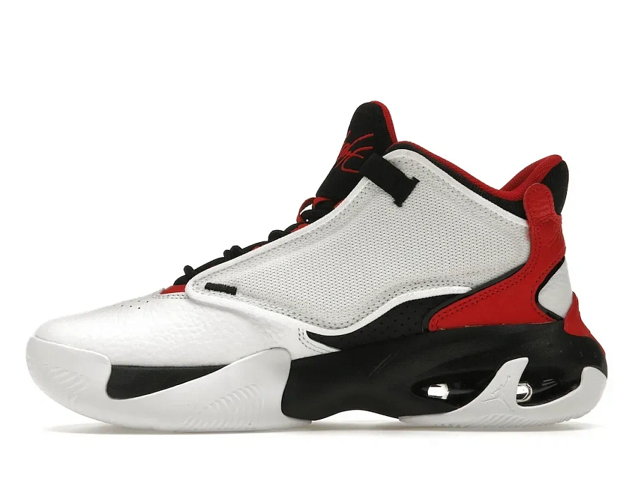 Фото № 3 с приближением к товару «‎Jordan Max Aura 4 White Black University Red»