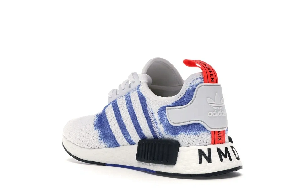 Фото № 6 с приближением к товару «‎adidas NMD R1 Bold Blue Stencil»