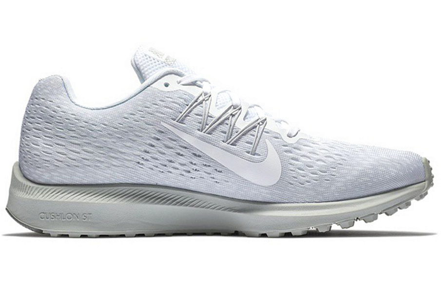Фото № 2 с приближением к товару «‎Nike Air Zoom Winflo 5 Women GreyWhite»