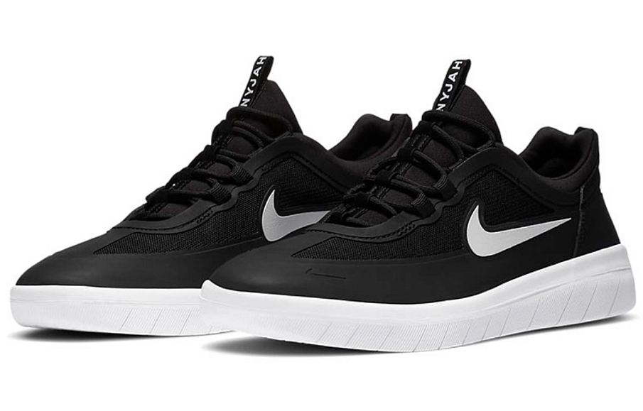 Фото № 3 с приближением к товару «‎Nike Nyjah Free 2 SB 'Black White'»