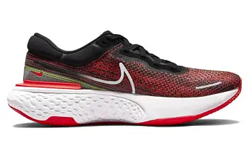 Nike ZoomX Invincible Run Flyknit Low-Top Running Shoes RedWhiteBlack - 2