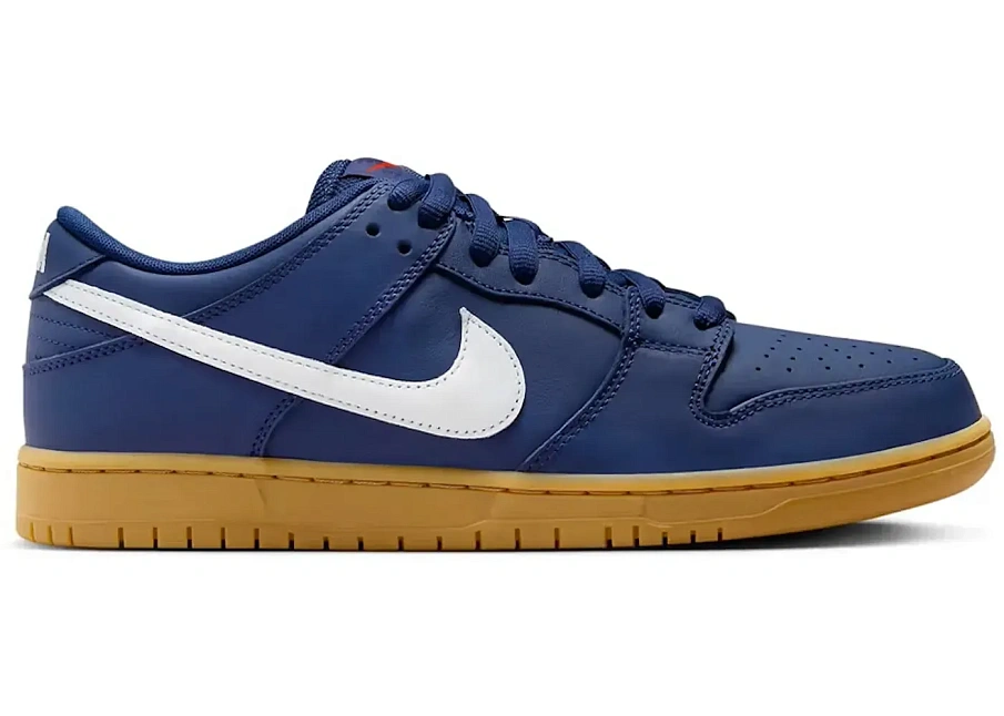 Фото № 1 с приближением к товару «‎Nike SB Dunk Low Navy Gum»