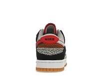 Фото № 4 с приближением к товару «‎Nike Dunk Low Scrap Black Grey University Red»