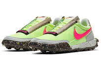 Фото № 3 с приближением к товару «‎Nike Wmns Waffle Racer Crater 'Barely Volt'»