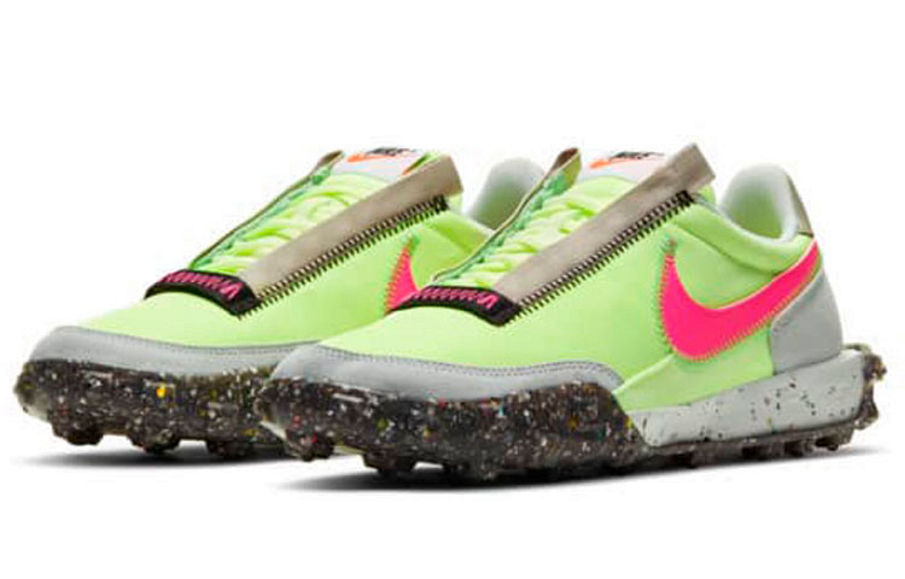Фото № 3 с приближением к товару «‎Nike Wmns Waffle Racer Crater 'Barely Volt'»