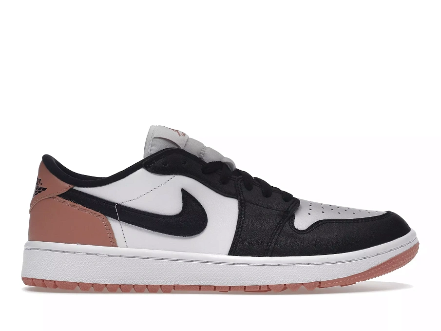 Фото № 1 с приближением к товару «‎Jordan 1 Retro Low Golf Rust Pink»