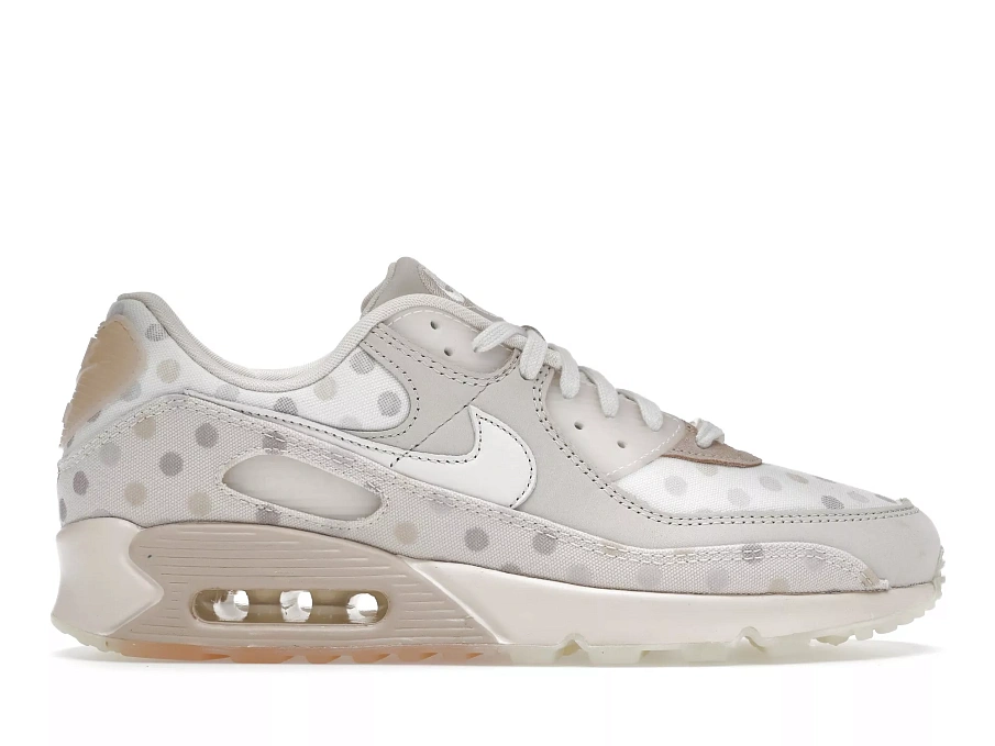 Фото № 1 с приближением к товару «‎Nike Air Max 90 Shimmer Polka Dot Sand»