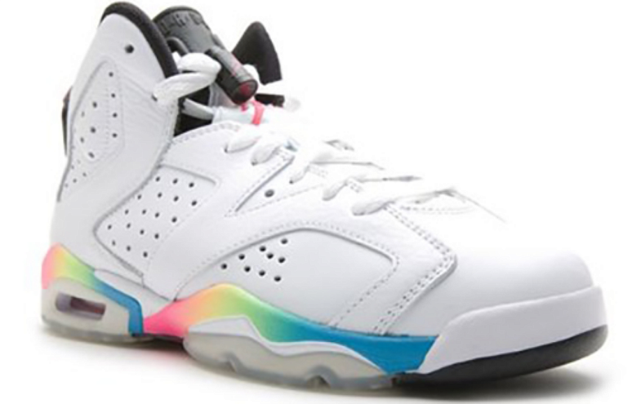 Фото № 3 с приближением к товару «‎Air Jordan 6 Retro GS 'Pink Flash'»