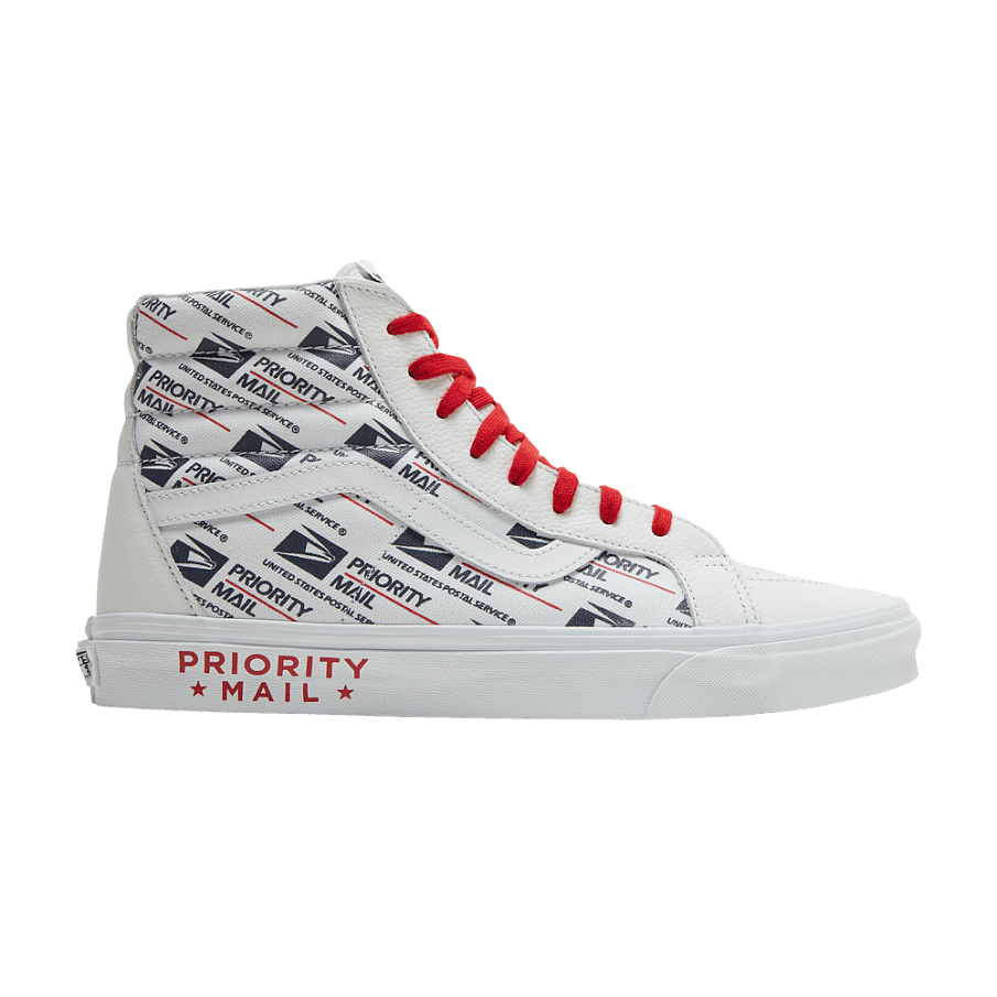 Фото № 1 с приближением к товару «‎USPS x Vans Sk8-Hi Reissue Postal Service»