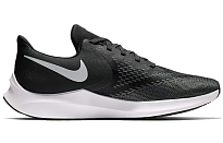 Фото № 2 с приближением к товару «‎Nike Zoom Winflo 6 Black White Dark Grey»