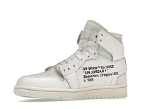 Фото № 2 с приближением к товару «‎Jordan 1 Retro High Off-White White »