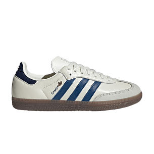 adidas Women's Samba OG Off White Dusky Petrol Night Indigo (IH6627)