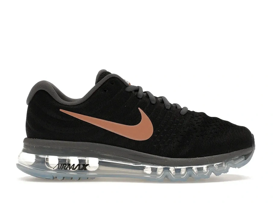 Фото № 1 с приближением к товару «‎Nike Air Max 2017 Black Metallic Red Bronze »