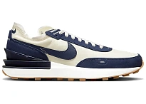 Фото № 1 с приближением к товару «‎Nike Waffle One SE Coconut Milk Midnight Navy»
