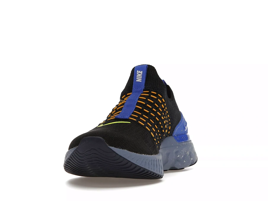 Фото № 2 с приближением к товару «‎Nike React Phantom Run Flyknit 2 Black Hyper Royal»