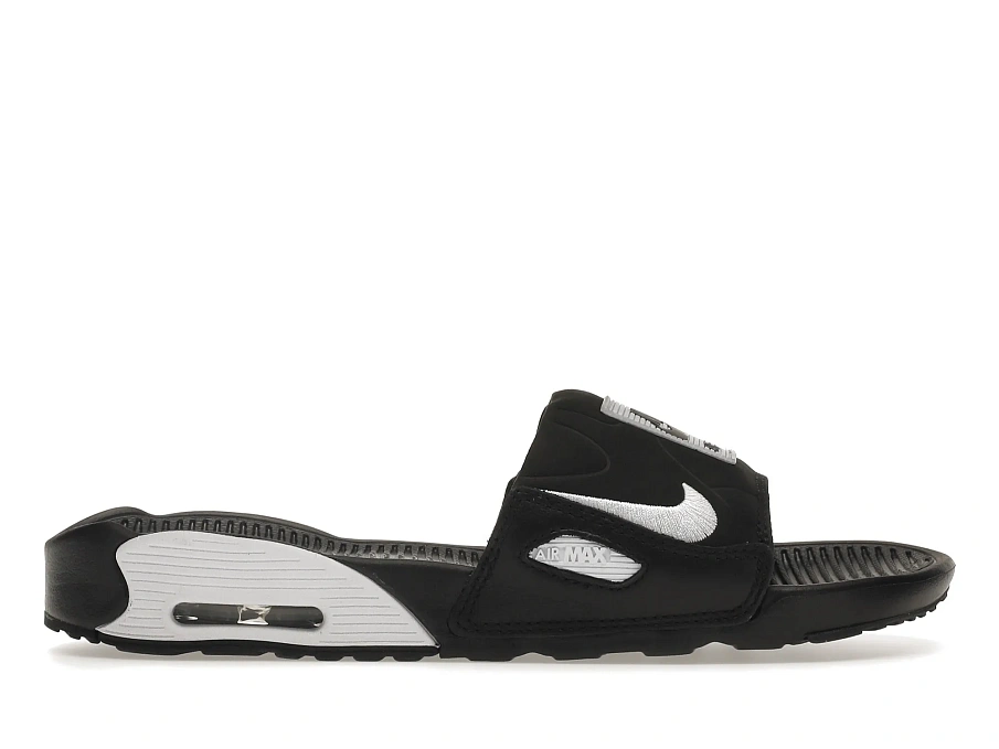 Фото № 1 с приближением к товару «‎Nike Air Max 90 Slide Black White »