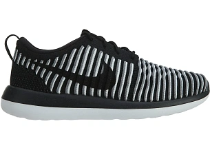 Nike Roshe Two Flyknit Black Black White 