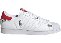 Фото № 1 с приближением к товару «‎adidas Superstar Vivid Red Logo Print»