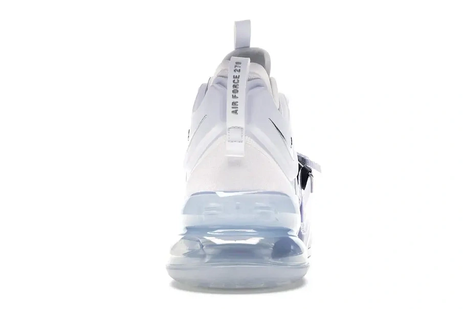 Фото № 4 с приближением к товару «‎Nike Air Force 270 White Metallic Silver»