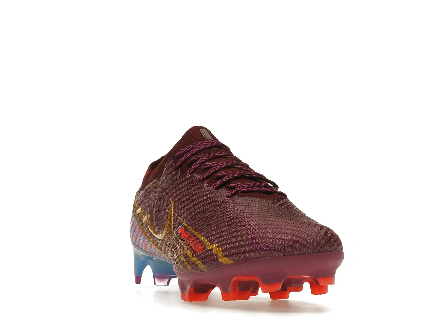 Фото № 3 с приближением к товару «‎Nike Zoom Mercurial Vapor 15 Elite KM FG Mbappé Dark Beetroot»