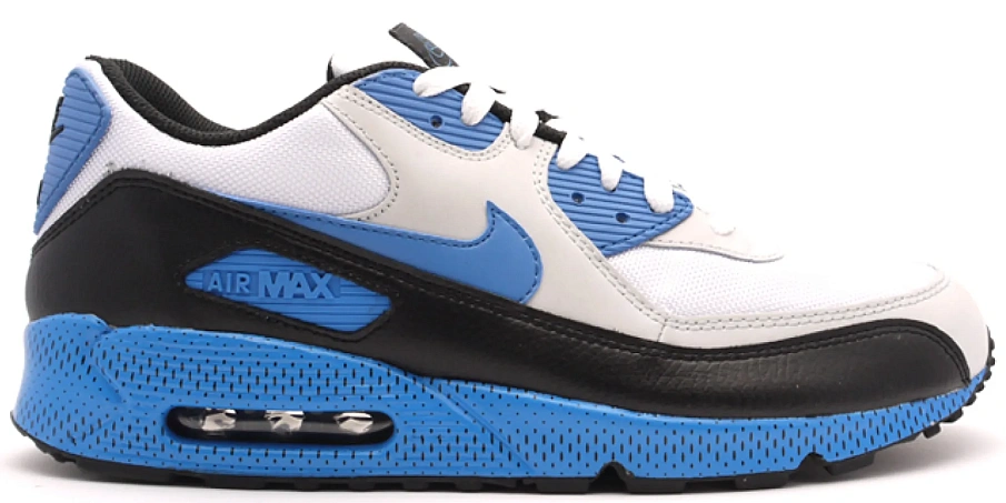 Фото № 1 с приближением к товару «‎Nike Air Max 90 White Varsity Blue»