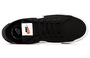Nike Court Legacy Canvas shoes BlackWhite - 4