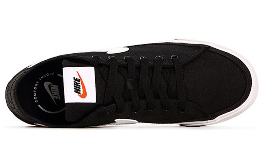 Фото № 4 с приближением к товару «‎Nike Court Legacy Canvas shoes BlackWhite»