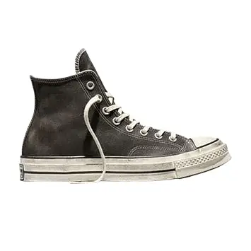 Converse Chuck 70 Burnished Leather High-Top Sneakers Black - 1