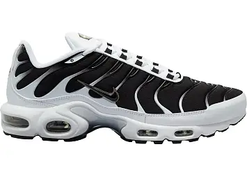 Nike Air Max Plus White Black Metallic Pewter