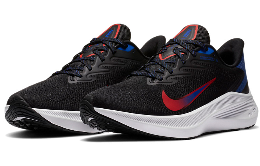 Фото № 3 с приближением к товару «‎Nike Air Zoom Winflo 7 BlackBlueRed»