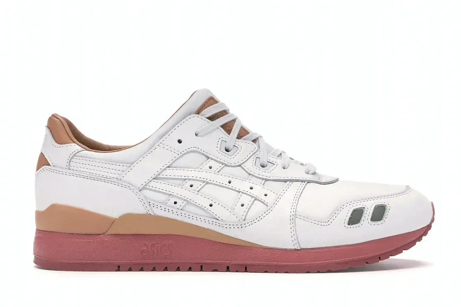 Фото № 1 с приближением к товару «‎ASICS Gel-Lyte III Packer Shoes x J. Crew White Buck»