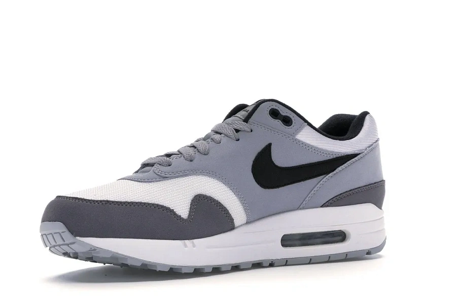 Фото № 4 с приближением к товару «‎Nike Air Max 1 White Black Wolf Grey»