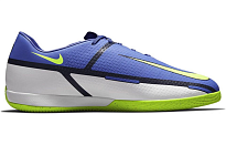 Фото № 2 с приближением к товару «‎Nike Phantom GT2 Academy IC Soccer Shoes BlueGreen»