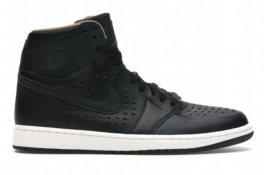 Фото № 1 с приближением к товару «‎Jordan 1 Retro Black Vachetta Tan»
