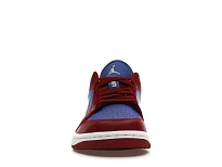 Фото № 2 с приближением к товару «‎Jordan 1 Low Pomegranate Medium Blue »