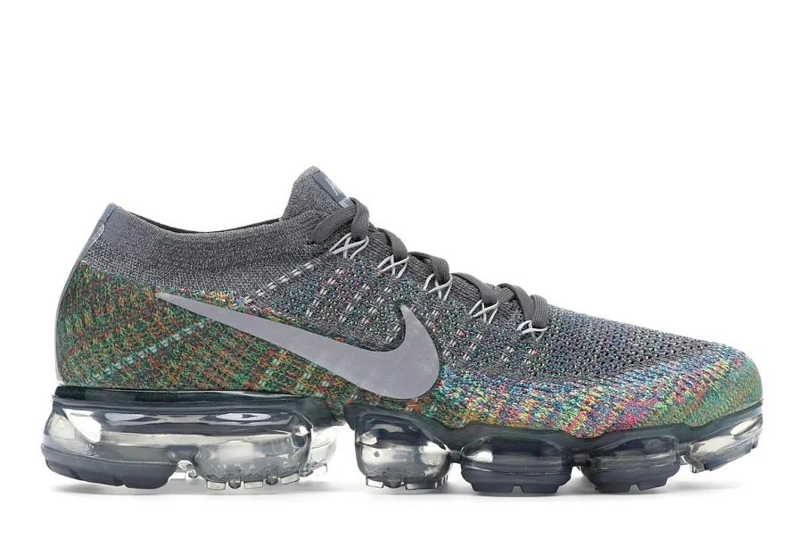 Фото № 1 с приближением к товару «‎Nike Air VaporMax Grey Multi-Color»